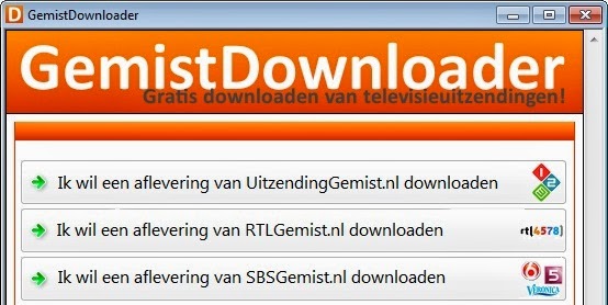 GemistDownloader